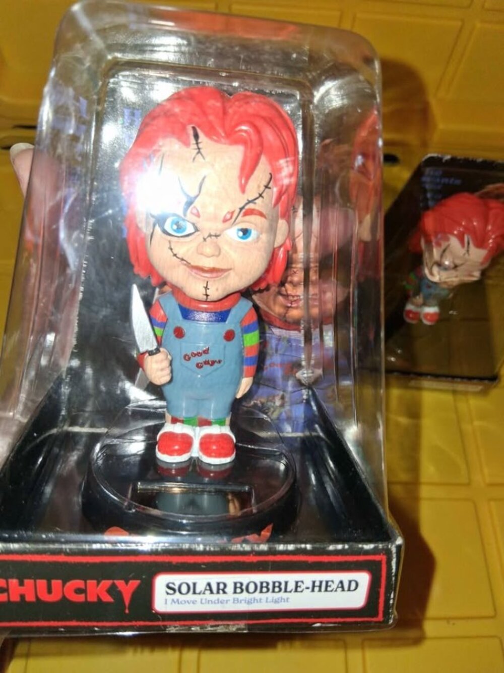 Solar Chucky Bobble Head